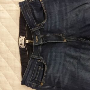 Paige skyline straight jeans size 27